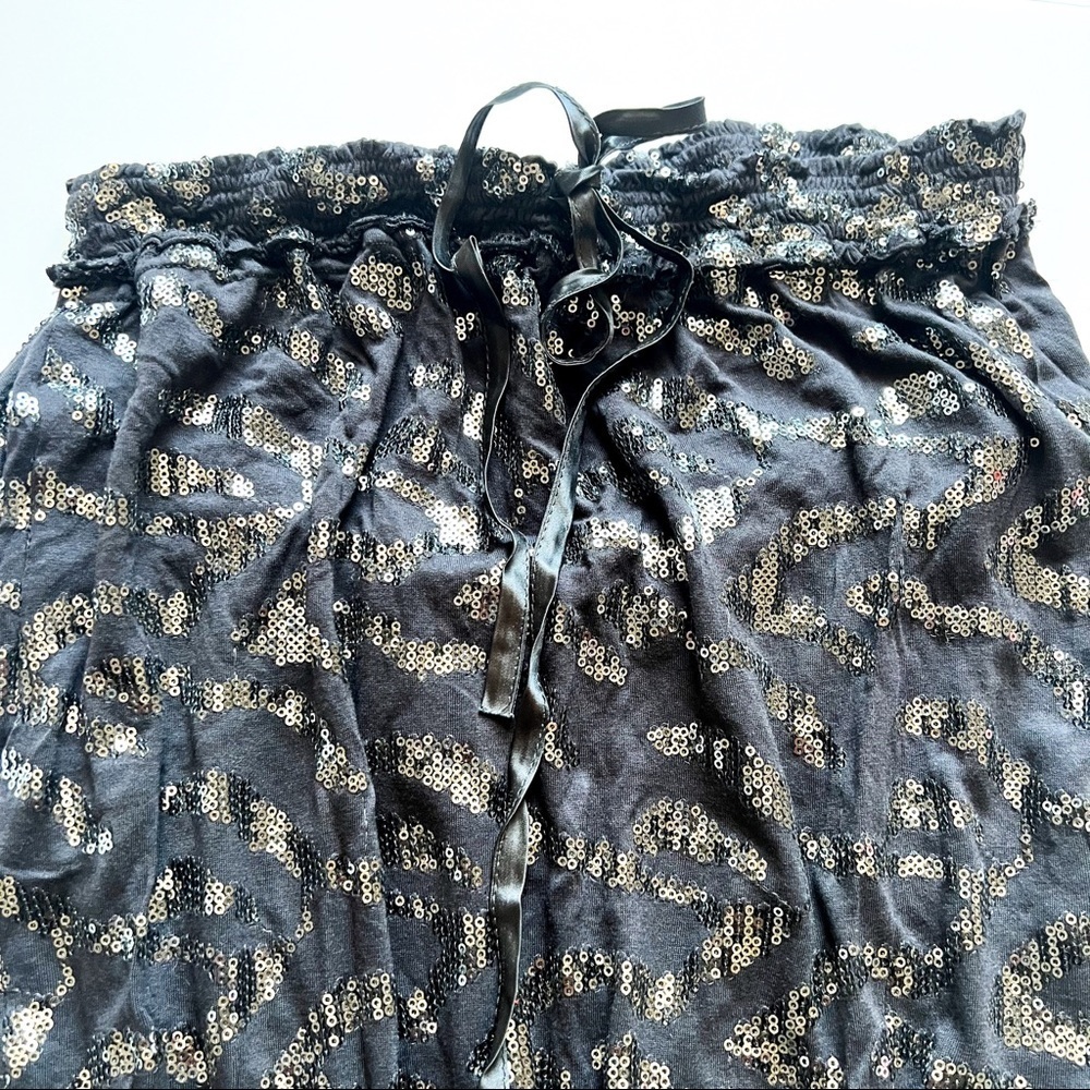 Vanita Rosa Paris Luxe Midnight Sky Sequin Dress / Halter / Resort Cover-up S - Picture 3 of 14